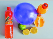 当橡胶气球”爱上“橙子 猜猜会发生什么？